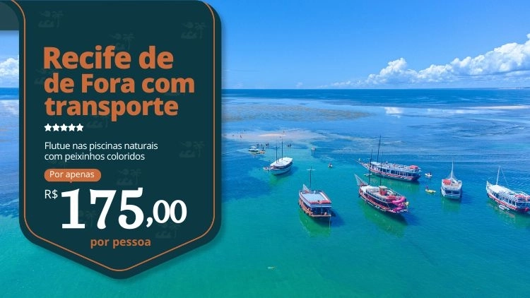 Recife de Fora com Transporte